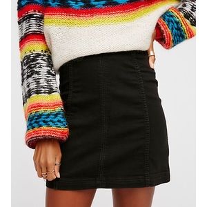 Black free people skirt